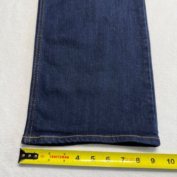 Old Navy Women's Stretch Boot Cut Mid Rise Blue Denim Jeans Plus Size 18 - Picture 9 of 10